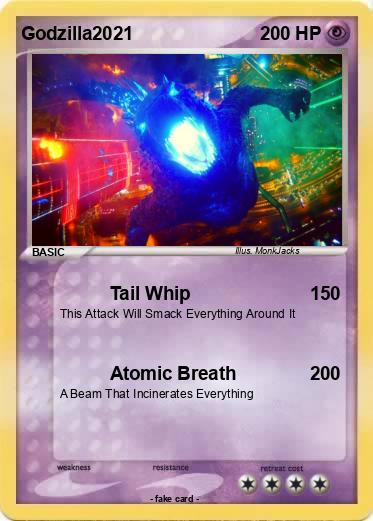 Pokemon Godzilla2021