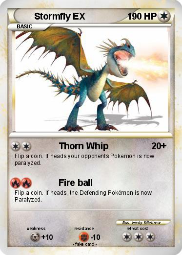 Pokemon Stormfly EX