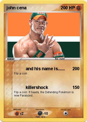Pokemon john cena