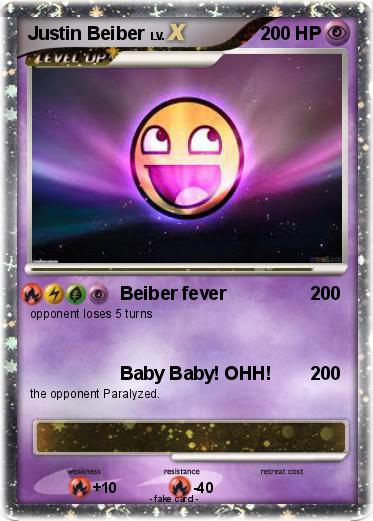 Pokemon Justin Beiber