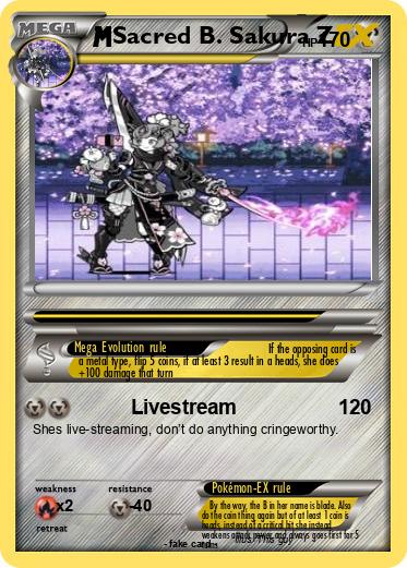 Pokemon Sacred B. Sakura Z