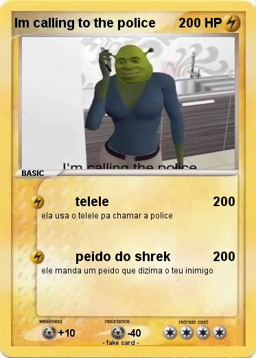 Pokemon Im calling to the police
