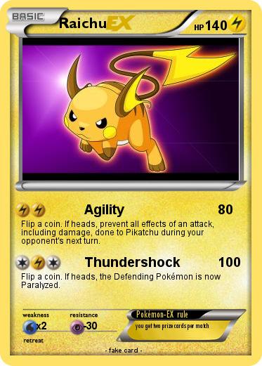 Pokemon Raichu