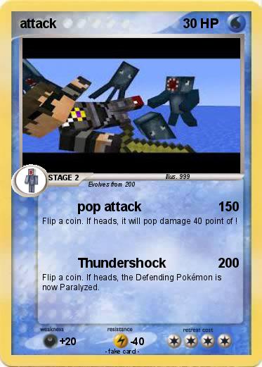 Pokemon attack