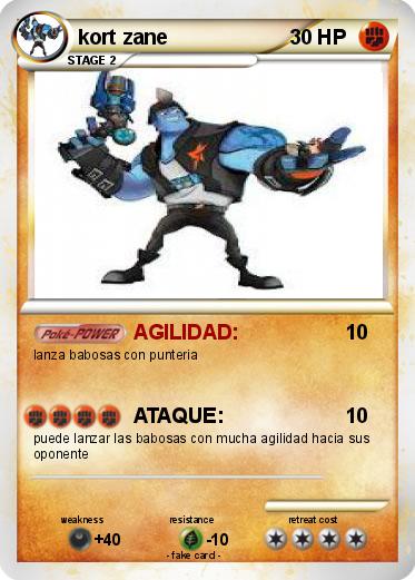 Pokemon kort zane