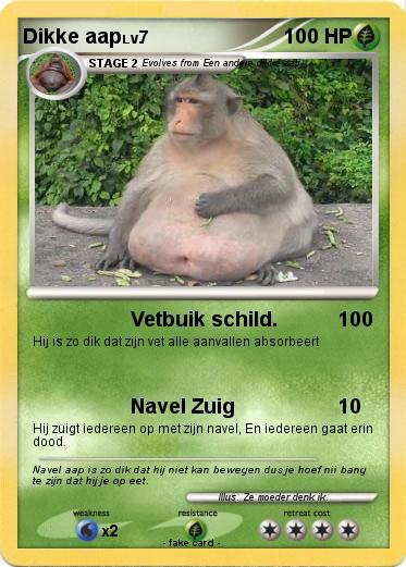 Pokemon Dikke aap