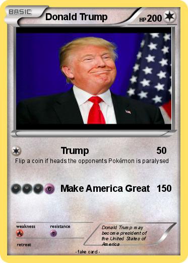 Pokemon Donald Trump