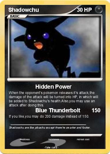 Pokemon Shadowchu