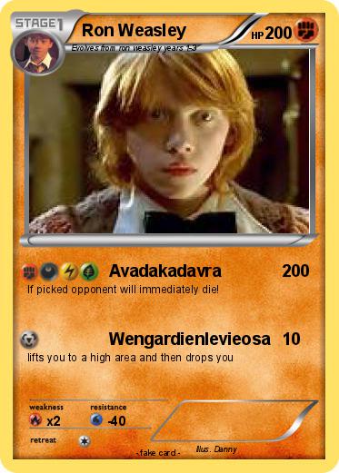 Pokemon Ron Weasley