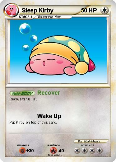 Pokemon Sleep Kirby