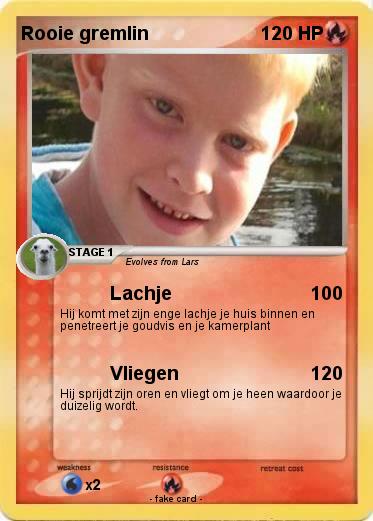 Pokemon Rooie gremlin
