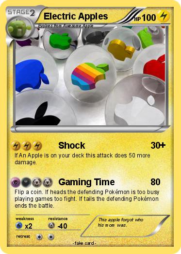Pokemon Electric Apples