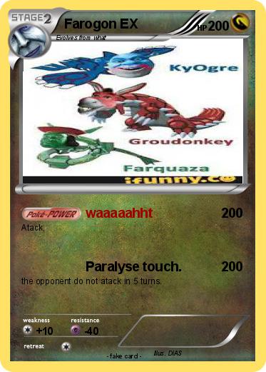 Pokemon Farogon EX