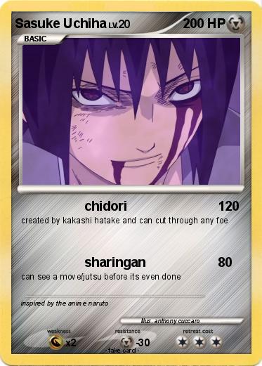 Pokemon Sasuke Uchiha