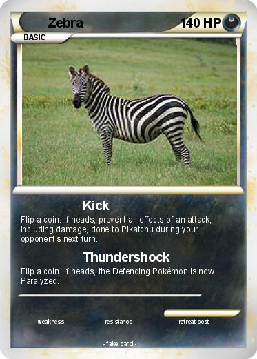 Pokemon Zebra