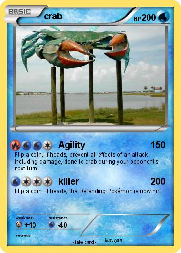 Pokemon crab