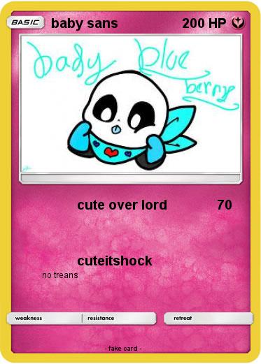 Pokemon baby sans