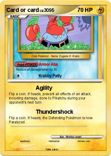 Pokemon Card or card