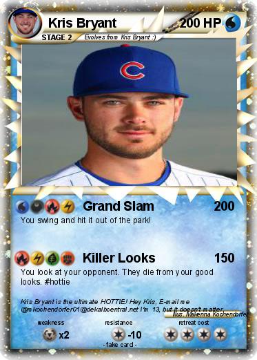 Pokemon Kris Bryant