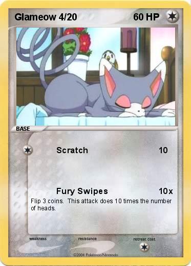 Pokemon Glameow 4/20