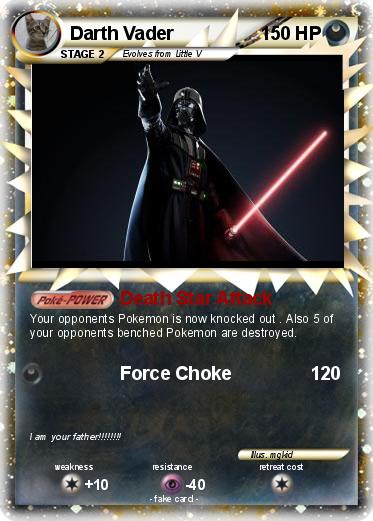 Pokemon Darth Vader Pokemon Darth Vader