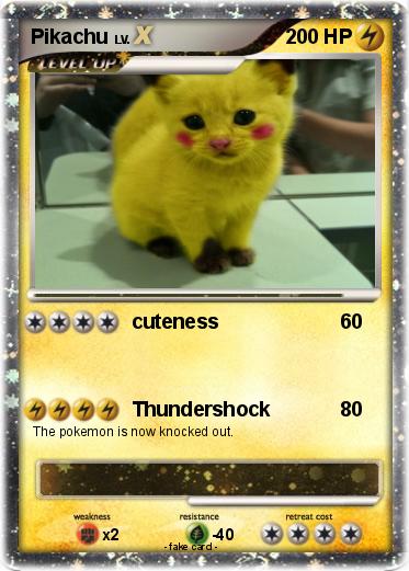 Pokemon Pikachu