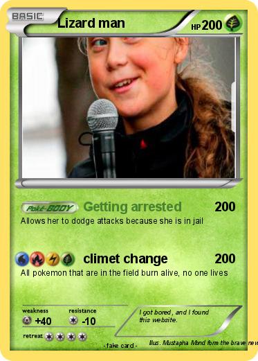 Pokemon Lizard man