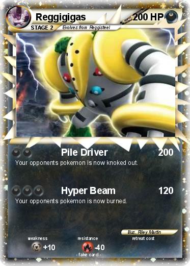 Pokemon Reggigigas