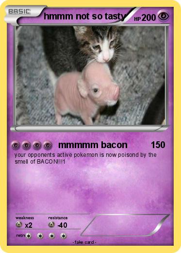 Pokemon hmmm not so tasty