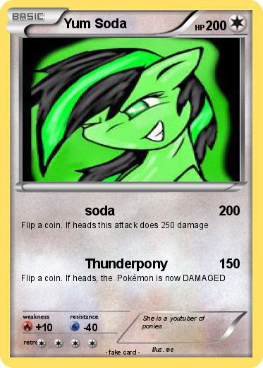 Pokemon Yum Soda