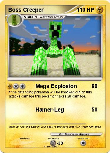 Pokemon Boss Creeper