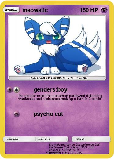 Pokemon meowstic