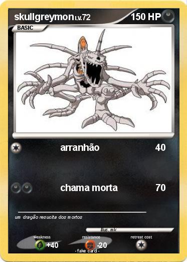 Pokemon skullgreymon
