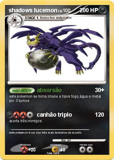 Pokemon shadows lucemon