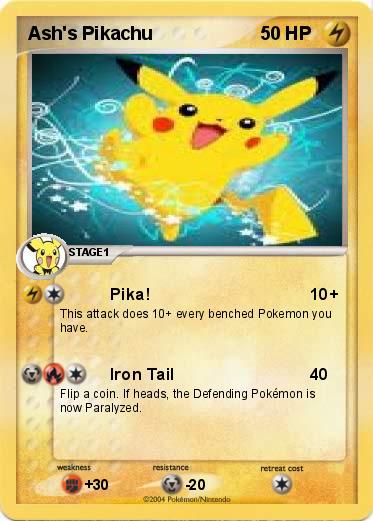 Pokemon Ash's Pikachu