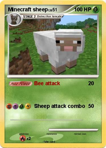 Pokemon Minecraft sheep