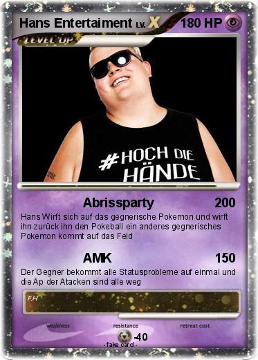 Pokemon Hans Entertaiment