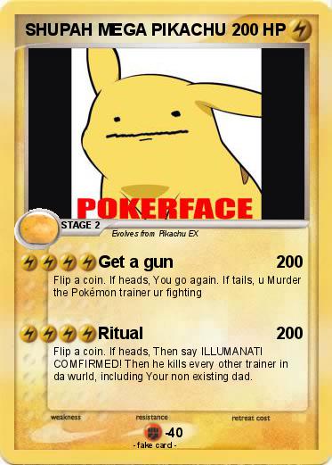Pokemon SHUPAH MEGA PIKACHU