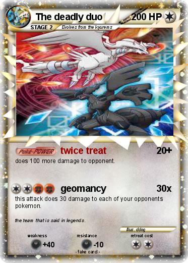 Pokemon The deadly duo