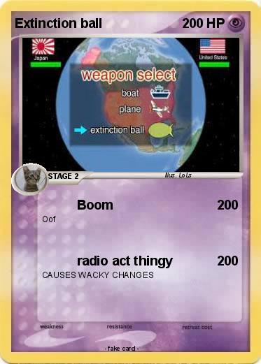 Pokemon Extinction ball