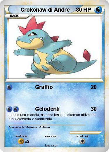 Pokemon Crokonaw di Andre