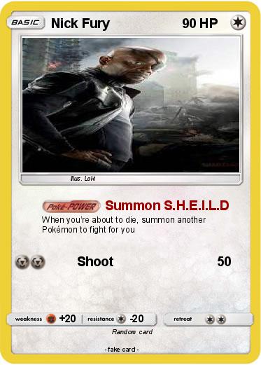Pokemon Nick Fury