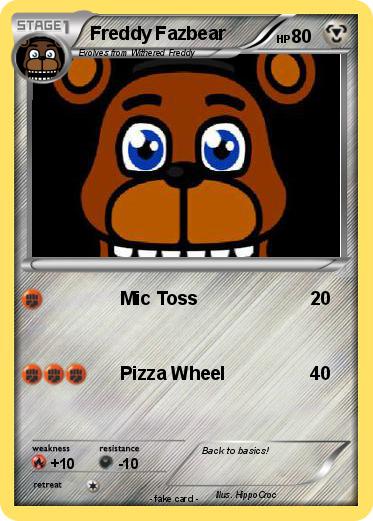 Pokemon Freddy Fazbear