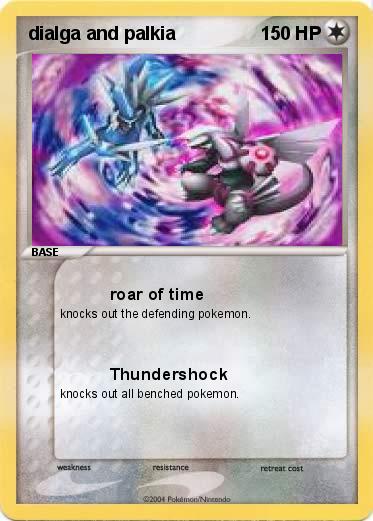 Pokemon dialga and palkia
