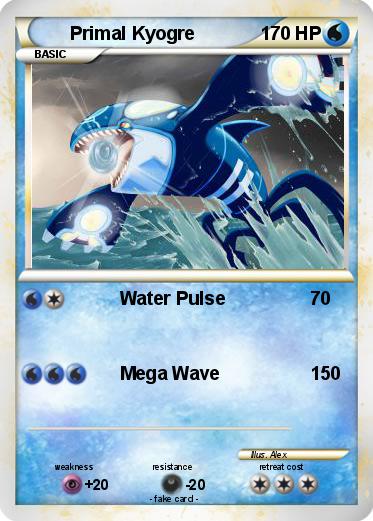 Pokemon Primal Kyogre