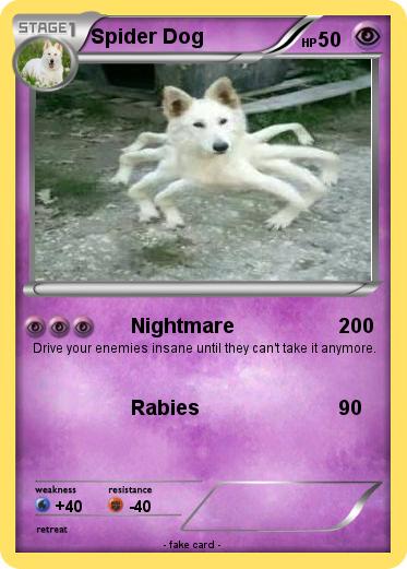 Pokemon Spider Dog