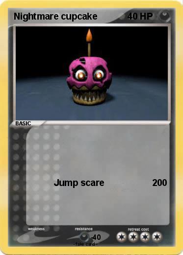 Pokemon Nightmare cupcake