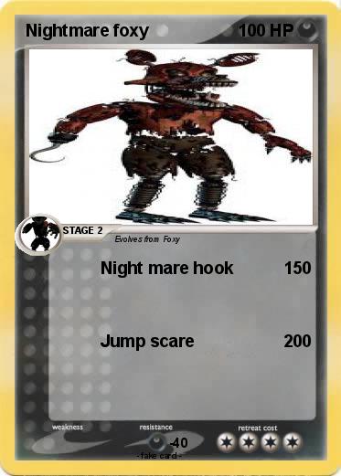 Pokemon Nightmare foxy