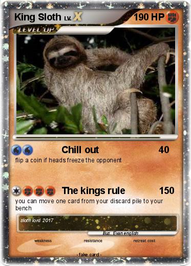 Pokemon King Sloth