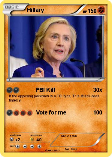 Pokemon Hillary